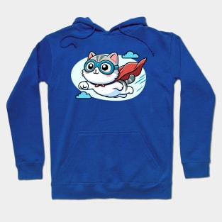 Superhero Cat Hoodie